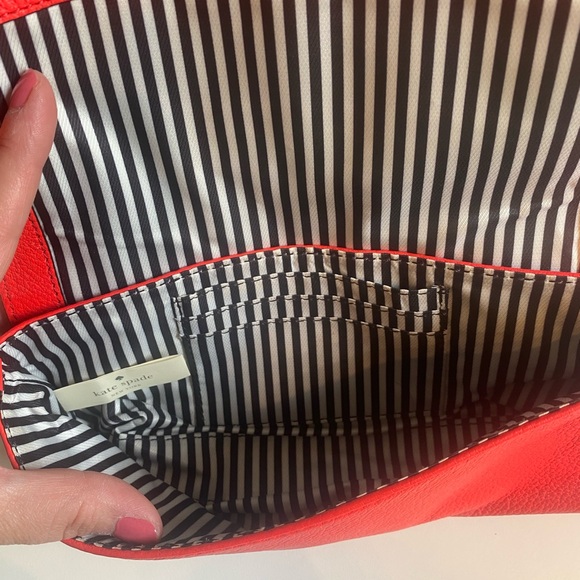Kate Spade Vibrant Red Clutch - Picture 3 of 7